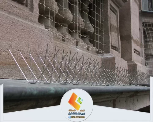 أرخص شركة تركيب طارد للحمام بالرياض 0578673748 شركة اتحاد المملكة تثبيت احترافي لموانع الحمام المعدنية على الحواف لمنع التعشيش وتراكم الأوساخ.